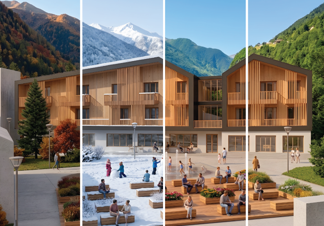 Sport Hotel Campodolcino Hero Render